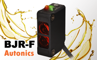 Компактные маслостойкие фотоэлектрические датчики серии BJR-F Autonics