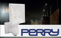 LED светильники с датчиком движения от Perry Electric