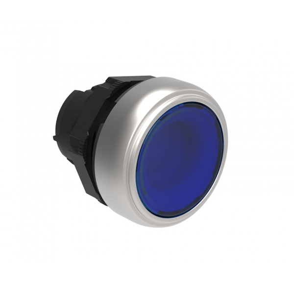 Кнопка с подсветкой синяя LPCBL106