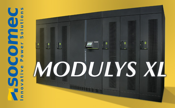 ДБЖ MODULYS XL Socomec для критично важливих застосувань