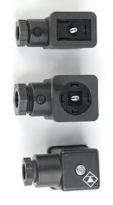Разъём A 532 с выпрямителем (ТМ30/TM35/TM40, DIN 43650 Form A/ISO 4400) (190009)
