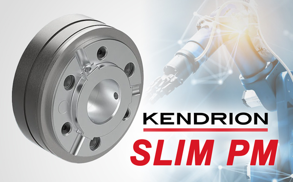Гальма Slim PM Kendrion на постійних магнітах для серводвигунів із середнім та низьким крутним моментом