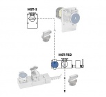 Двоключове блокування дверей