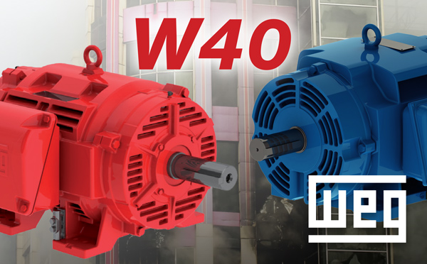 Електродвигуни W40 WEG для пожежних насосів