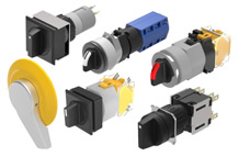 Перемикачі поворотні EAO з ручкою