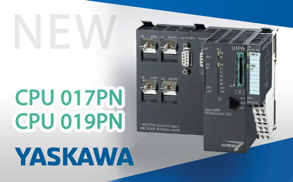 Розширення лінійки процесорних модулів VIPA SLIO: CPU 017PN та CPU 019PN