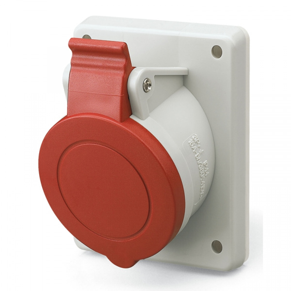 Розетка в щитовом исполнении серия Eureka 32A 2P+E