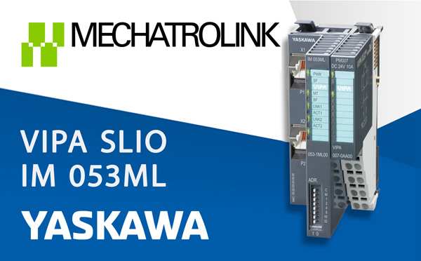 Розширення лінійки інтерфейсних модулів VIPA SLIO: IM 053ML - MECHATROLINK