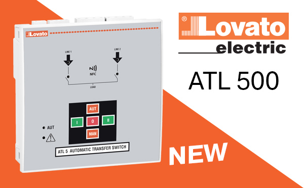 Новий контролер АВР ATL500 Lovato Electric з функцією NFC