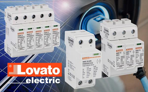 Пристрої імпульсного захисту (блискавкозахист) від LOVATO Electric