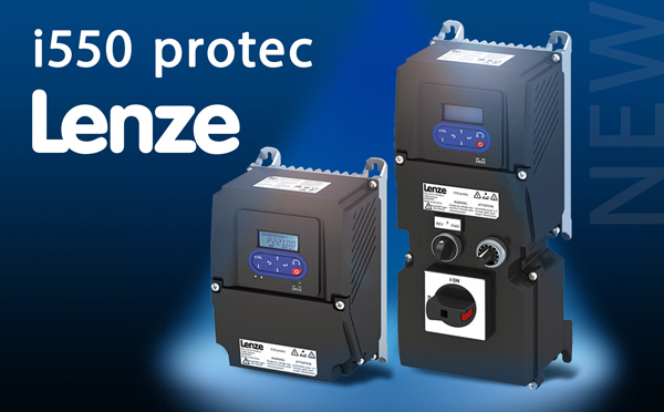 Перетворювачі частоти i550 protec Lenze - компактні, масштабовані, надійні