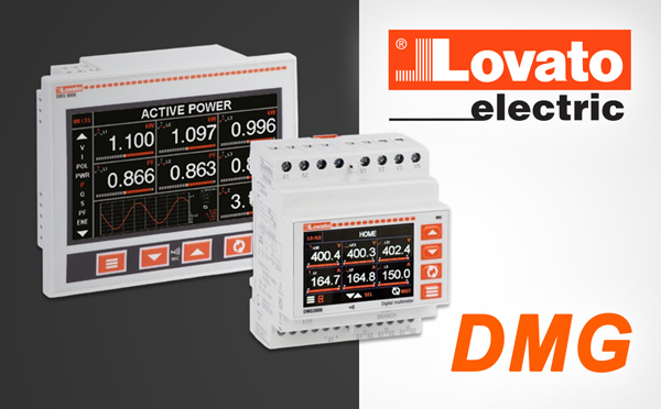 Цифрові аналізатори параметрів електричної мережі LOVATO Electric