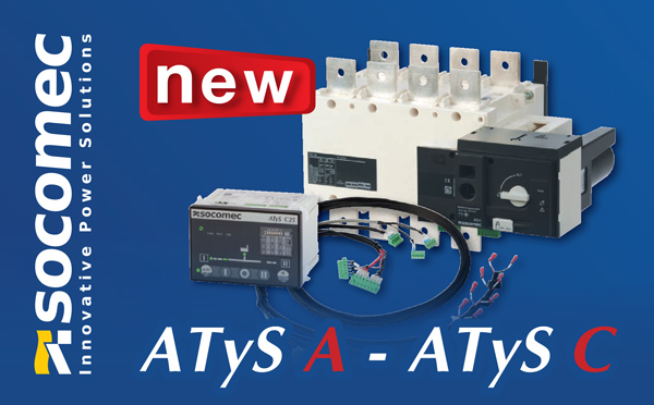 ATyS A – ATyS C з вбудованим контролером АВР
