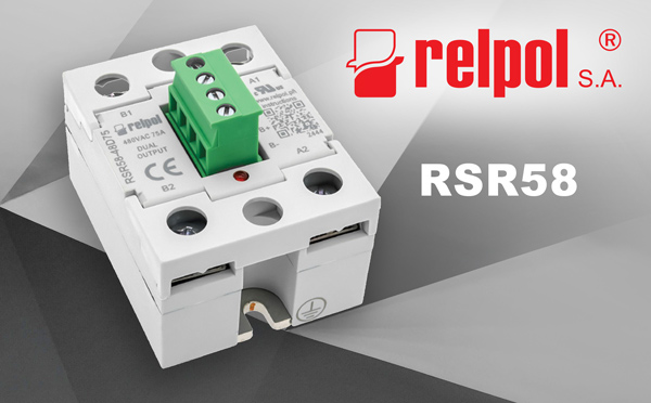 Твердотільні реле RSR58 Relpol з двома вихідними каналами змінного струму