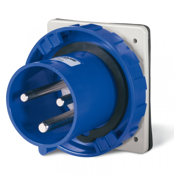 Вилка в щитовом исполнении серия IEC309 125A 3P+E