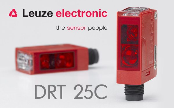 Нова серія датчиків детекції DRT 25C Leuze для конвеєрів