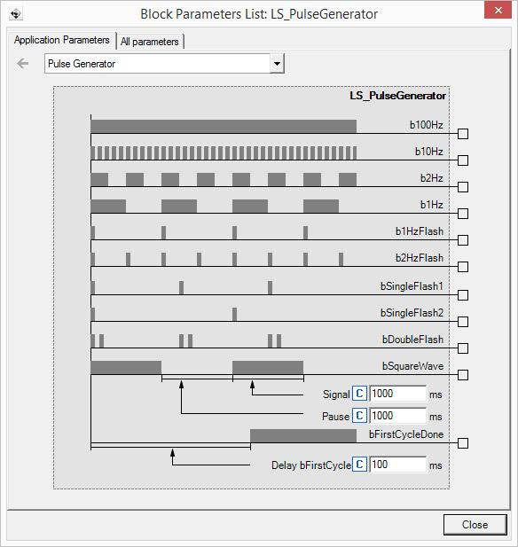 Генератор импульсов (LS_PulseGenerator)