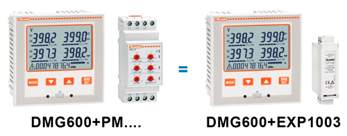 DMG600 + EXP1003 = DMG600 + PM