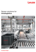 Leuze. Intralogistics industry brochure