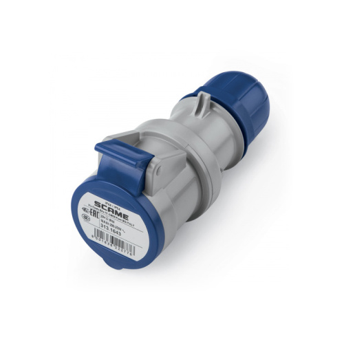 Розетка переносная серия Eureka 16A 2P+E