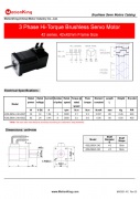 MotionKing. Brushless Servo Motors