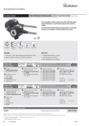 Kübler. Incremental encoders 3700-3720